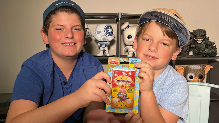 First Time Opening Garbage Pail Kids Chrome Packs & GPK Go On Vacation Card Packs