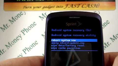 HARD RESET your LG Optimus S DATA Wipe (RESTORE to FACTORY condition)