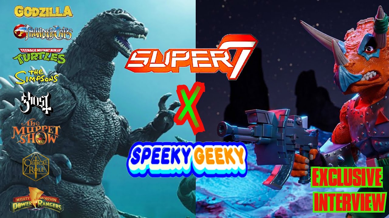 REVEALED: Super7's Kyle Wlodyga on GODZILLA, TMNT ULTIMATES!, MMPR, THUNDERCATS, CRITICAL ROLE!