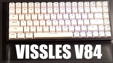 Vissles V84 Wireless Mechanical Keyboard with Hot-Swappable Switches, Review and Unboxing