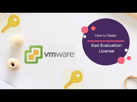 How to Reset VMWare ESXi  Evaluation Mode (60 days)