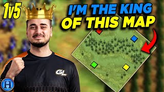 I Am The KING of Michi | 1v5 AoE2