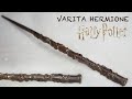 Como hacer varita HERMIONE GRANGER  - Silicona caliente - Harry potter DIY - Varita Hermione