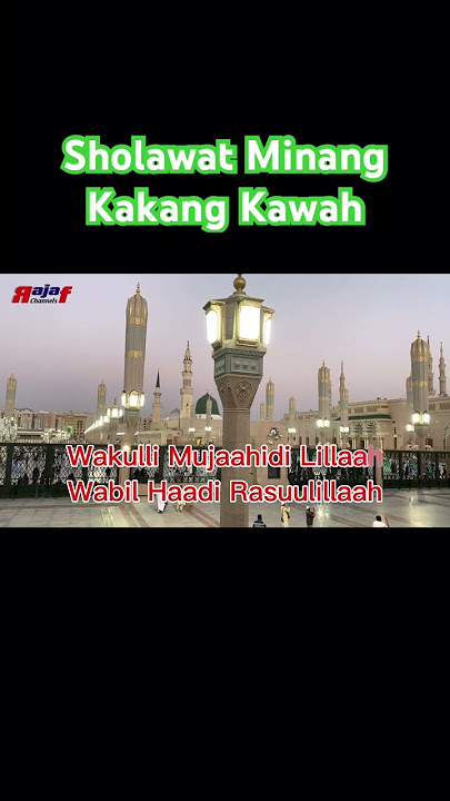 Sholawat Minang Kakang Kawah Shorts #shortsvideo
