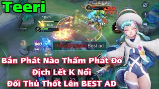 TEERI Liên Quân || Trang Bị và Bảng Ngọc Mạnh Nhất Bắn Cho Địch Phải Thốt Lên BEST AD