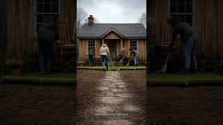 100 Years of Decay Reversed | Rustic Revival Transformation #transformation #shorts #beforeafter