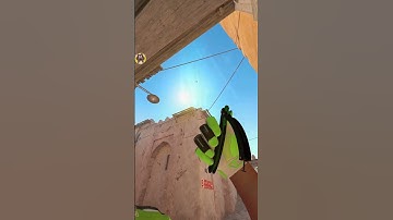 ⚠️Insane B tunnel Smoke from CT spawn! (Dust2)🚨#cs2 #csgo #shortvideo #shorts