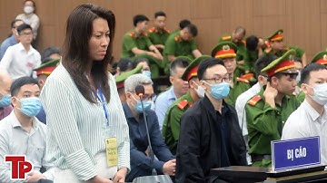 Bị cáo Nguyễn Thanh Hằng khóc xin được chịu án thay cựu phó giám đốc Công an Hà Nội | Tiền Phong TV