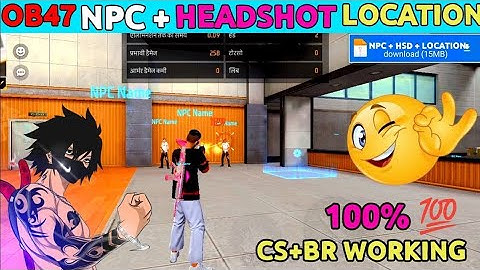 Npc name + headshot antibend | free fireOb50 new npc name+ headshot | freefire antibend mobail panel