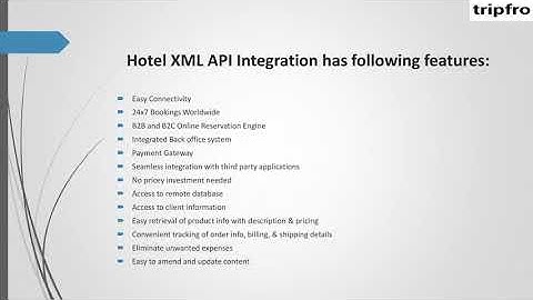 Hotel XML API Integration