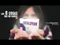 Las 8 cosas que no sabías del escitalopram II Fannypsiquiatra