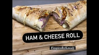 Ham &amp; Cheese Roll || #InspiredByKneady