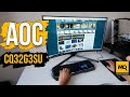 AOC CQ32G3SU обзор. Игровой 32-дюймовый VA-монитор 165 Гц