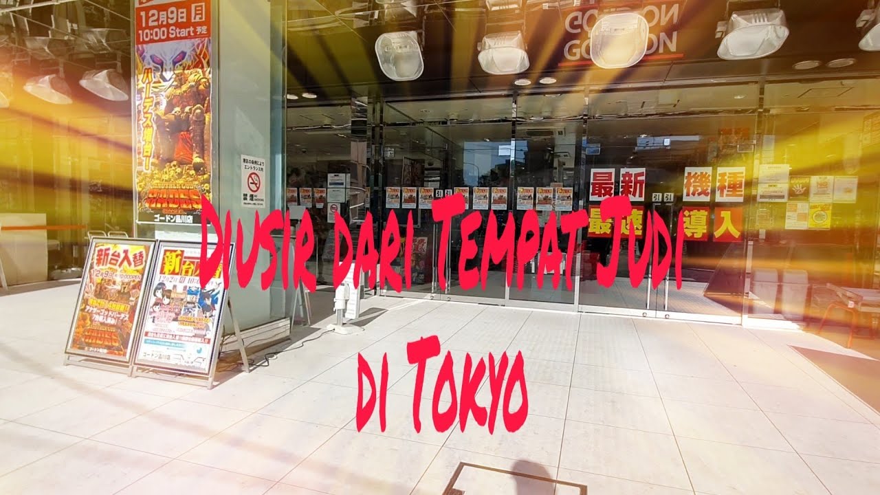 Diusir dari Tempat Judi di Tokyo Jepang