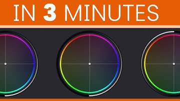 DaVinci Resolve Primaries Color Wheels In 3 Minutes