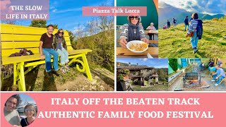 TUSCANY OFF THE BEATEN TRACK - NO TOURISTS - AUTHENTIC FAMILY FOOD FESTIVAL IN ITALY TUSCANY DIARIES by Piazza Talk Lucca - Enzo & Celia 576 views 6 months ago 10 minutes, 2 seconds