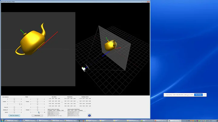 Model Matrix or View Matrix?