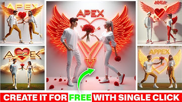 How to create 3D AI Trending Couple Images using Microsoft Bing 2024 | Bing Image Creator |