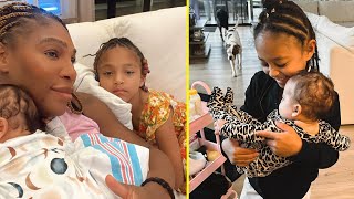 Serena Williams Spending A Quality Time With Daughters Olympia And Adira - They Growing Up So Fast