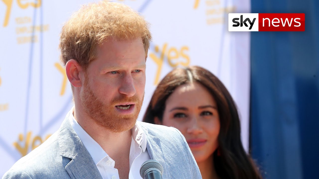 sky news live Prince Harry speaks on final day of Africa tour