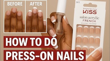 How to Apply Press-On Nails at Home | Step-by-Step Tutorial for Long Lasting Nails 