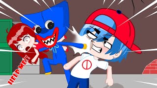 Huggy Wuggy Poppy Play Time Kidnapped Girlfriend Fnf Gacha Club Gacha Life