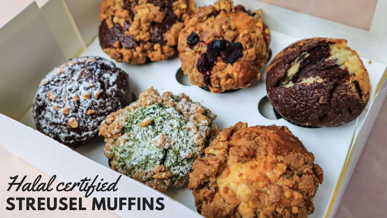 AJ Delights Absolutely Delightful Streusel Muffins! YouTube