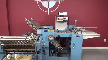MBO B18 Air Feed Paper Folder with Right Angle