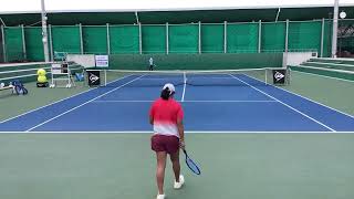 Rima Sakurai Vs Anjali Junart2026 Dunlop Road To The Australian Open Junior Championship