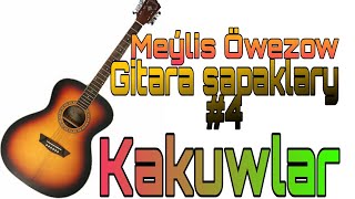 Turkmen Gitara okuwy #4. Bashlangych akkordlar we kakuw.