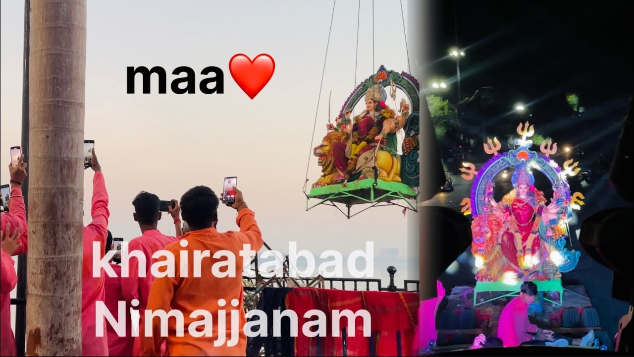 Durga maa shobha Yatra ￼2023  NJSS tankbund  nimarjanam | Jai Mata Di | #navratri2023