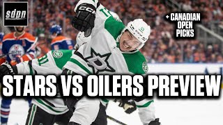 Stars vs Oilers Game 4 Preview, RBC Canadian Open Picks & More! | Drew & Stew