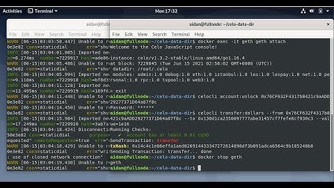 Run a celo full node with VM