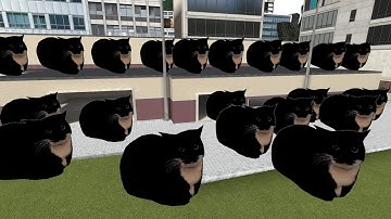 Maxwell Cat Nextbot Gmod Horde !!!