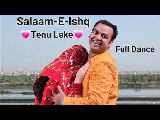 Tenu Leke, Salaam-E-Ishq Full Dance in 8k by Manish Aeron. class=