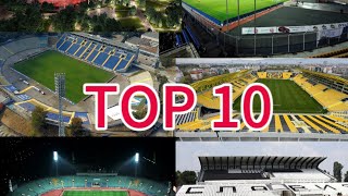 Top 10 biggest stadiums in Bulgaria