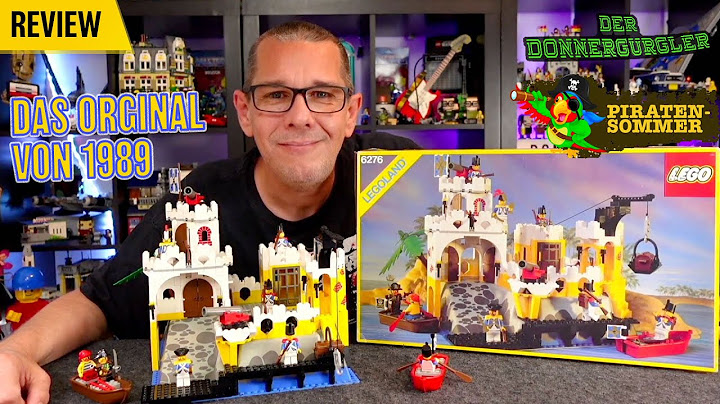 Lego Piraten das Original von 1998 -  Gouverneursinsel - Eldorado Fortress (6276) ARRR!