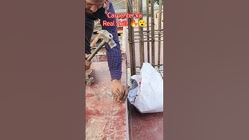 Correct Formwork Nailing Technique 🔨 | Shuttering Work Tips #shorts