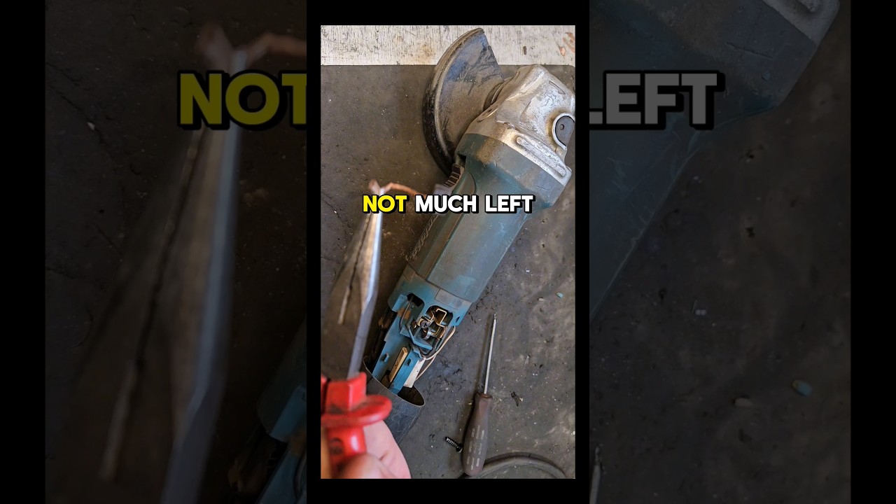 Restoring an old ANGLE GRINDER to its former glory!