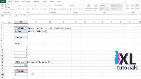 How To Calculate Percentile In Excel