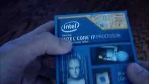 Unboxing! | Intel i7 4770K Processor