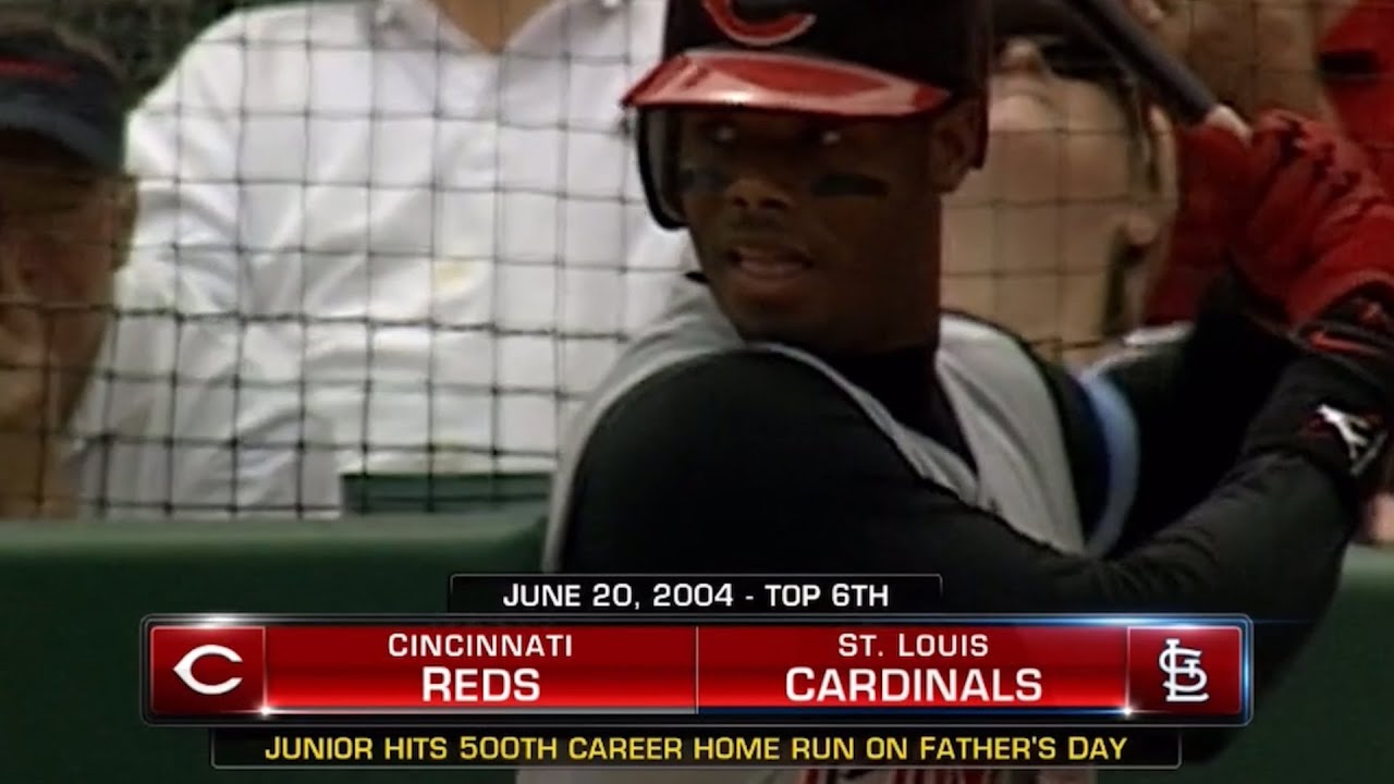 Ken Griffey Jr. hits career HR number 500 on Father's Day | June
