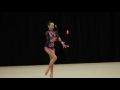 Sophie Crane (Canada) in FIG Junior Final from 2016 Koop Cup