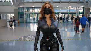 La Comic Con 2021 Black Widow Cosplay By Ashten