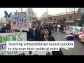 Teaching schoolchildren in east London to discover their political voice