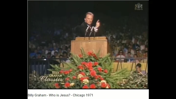 Jesus a Black man, According to Billy Graham, 1971
