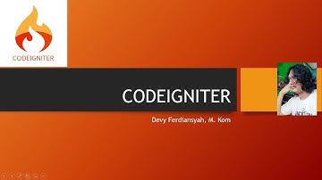 Codeigniter - Entry Data Barang [#4]