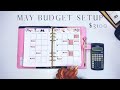 MAY 2021 | BUDGET WITH ME | REALISTIC BUDGETS | LOW INCOME