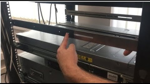 Racking an IBM 7063 CR2 HMC with fixed and variable rails