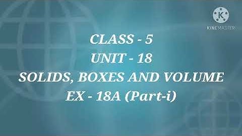 Class5 Unit18 Ex18A (Part-i)